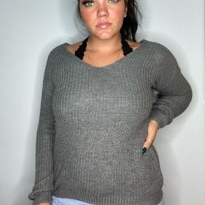Grey sweater
